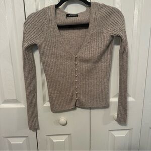 Soft Top with Pearl Buttons